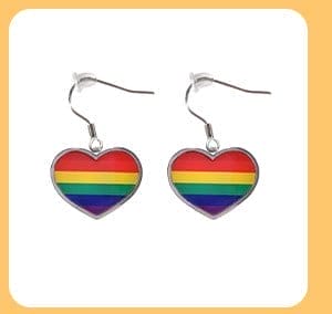 Rainbow Pride Dangle Earrings