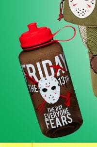 The Day Everyone Fears Water Bottle 33 oz. - Friday the 13th