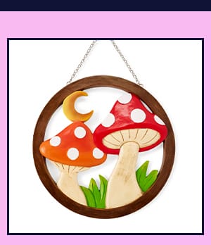 Mushroom Wall Hanging