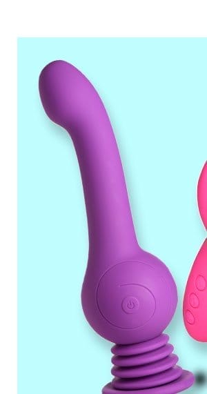 3-Speed Sex Shaker Rechargeable Stimulator 10 Inch - Purple