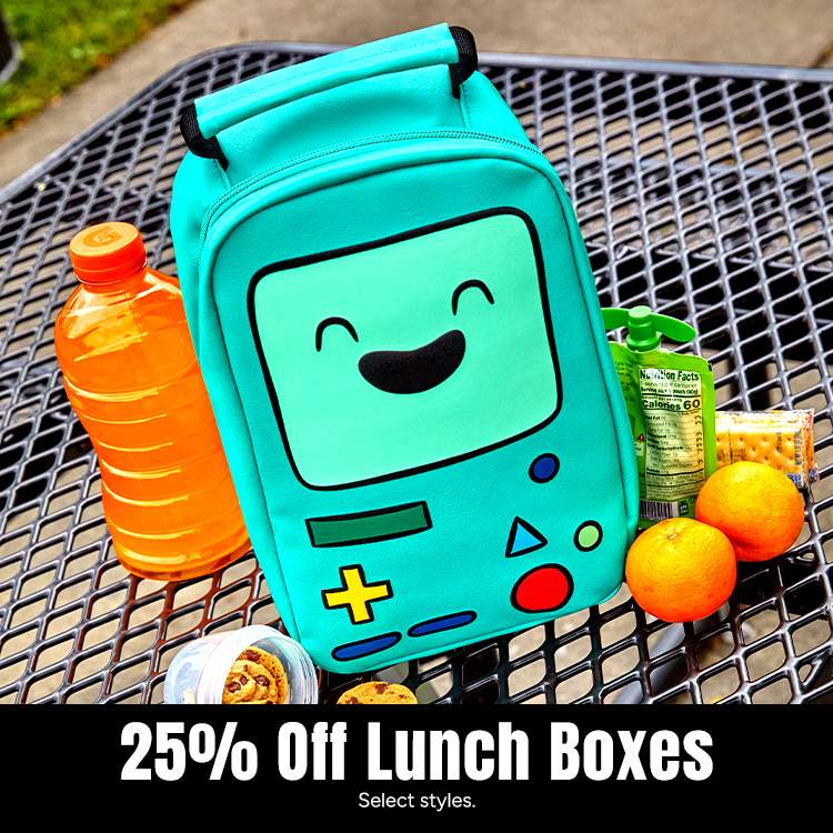 25% Off Lunch Boxes