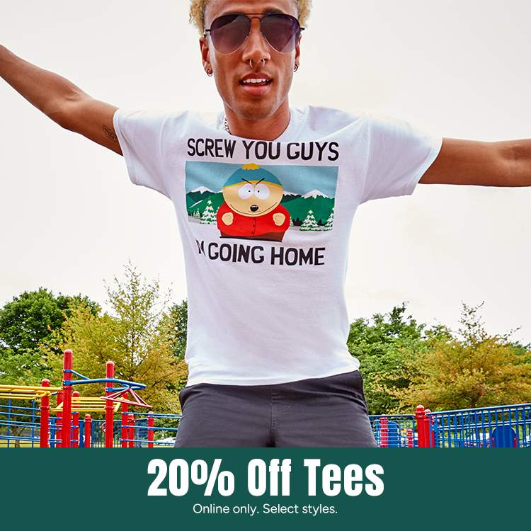 20% Off Tees