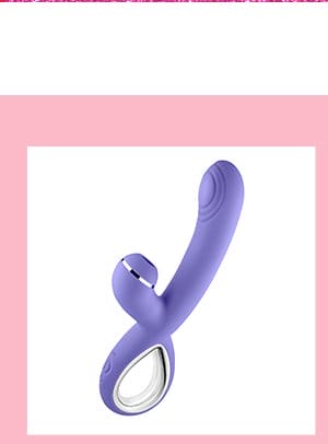 Quiver 2.0 Multi-Function Rechargeable Rabbit Vibrator 9 Inch - Oona