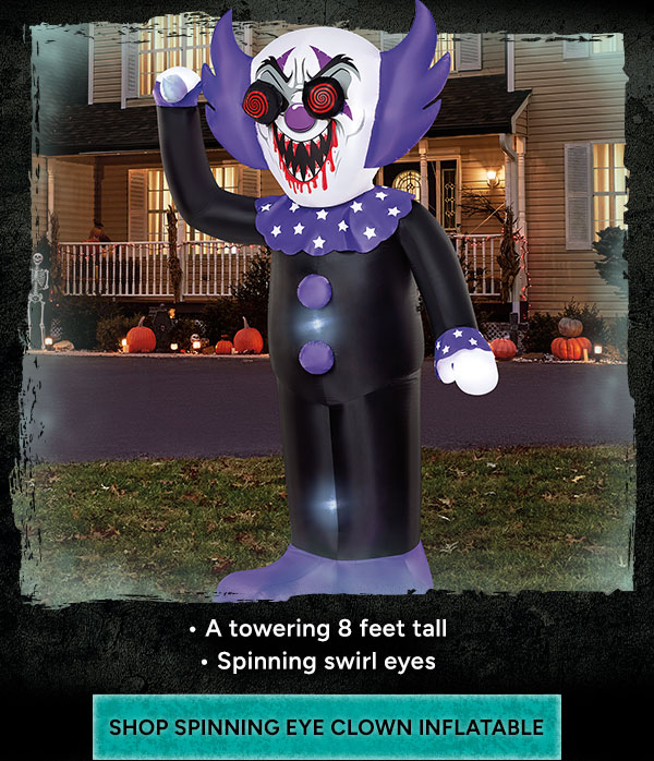 Shop Spinning Eye Clown Inflatable