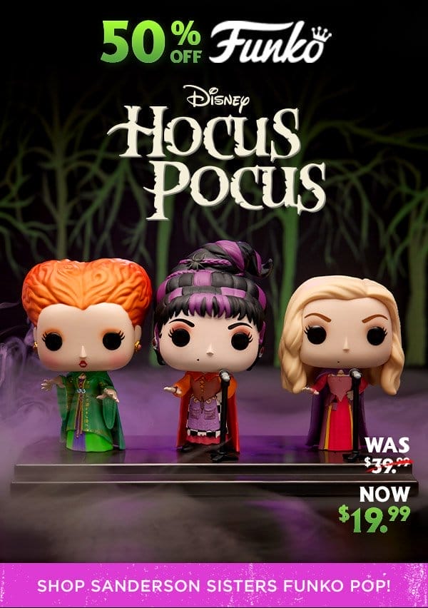 Shop Sanderson Sisters Funko POP!