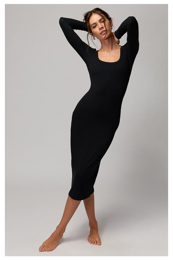 Luly Slim Rib Dress