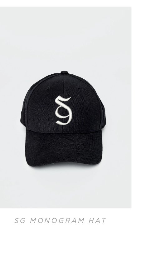 SG Monogram Hat