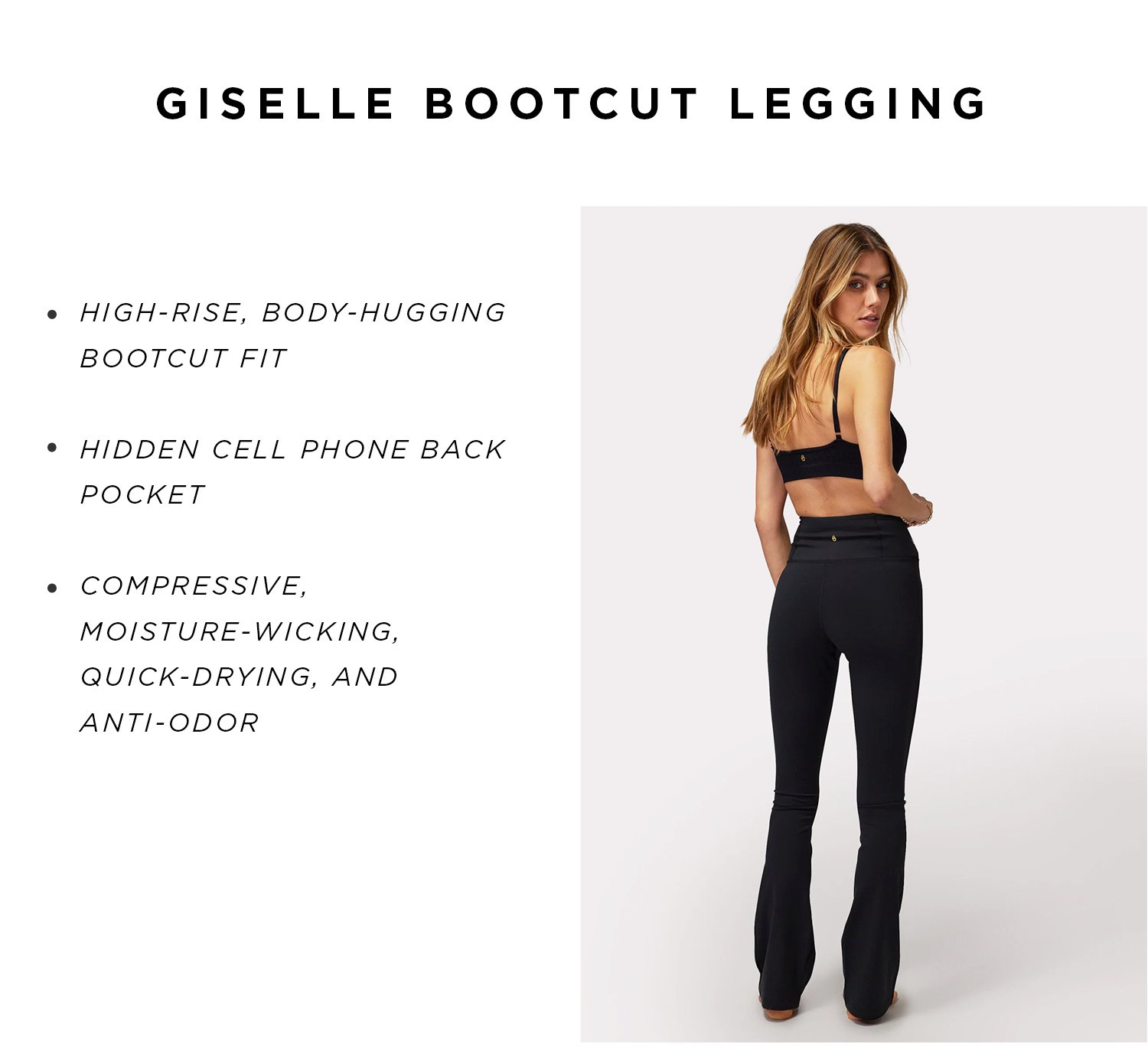 Giselle Bootcut Legging | Spiritual Gangster