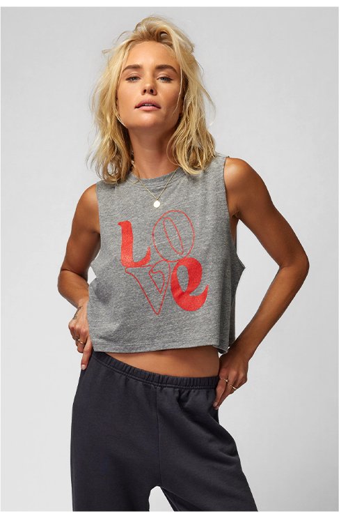 Love Callie Crop Tank