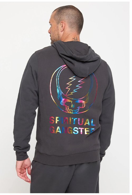 Grateful Dead Rainbow Zip Hoodie