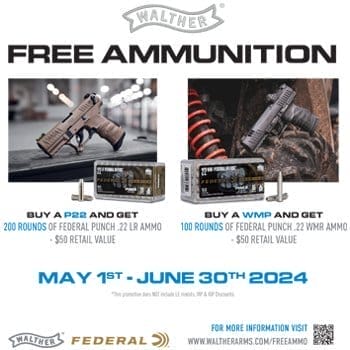 Walther Free Ammo Rebate