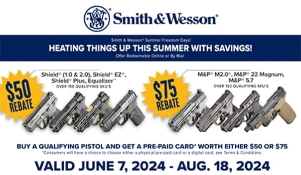 S&W Summer Rebate