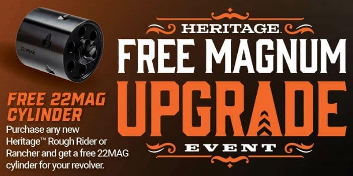 Heritage FREE Magnum Upgrade Rebate