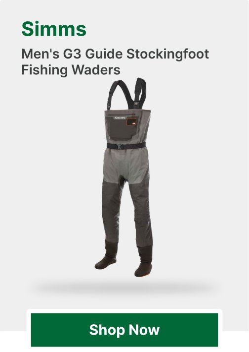 "Simms Men's G3 Guide Stockingfoot Fishing Waders "