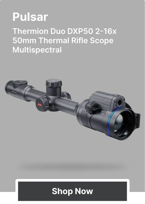 Pulsar Thermion Duo DXP50 2-16x 50mm Thermal Rifle Scope - Multispectral