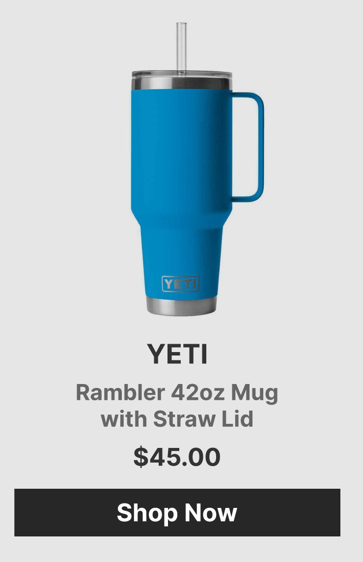 YETI Rambler 42oz Mug with Straw Lid