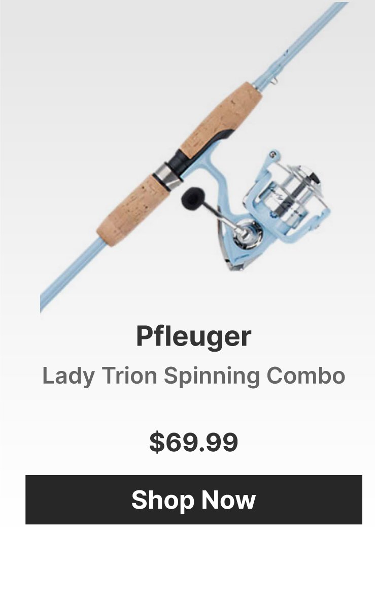 Pflueger Lady Trion Spinning Combo