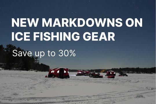 New Markdowns on Ice Fishing Gear