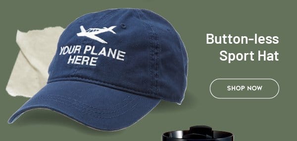 Button-less Sport Hat