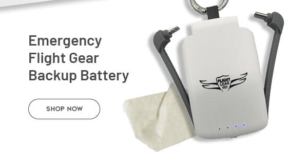 Emergency Flight Gear Backup Battery