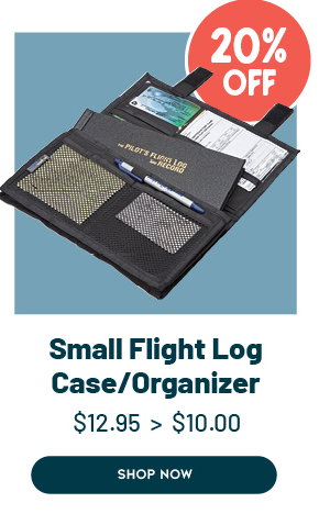 Small Flight Log Case/Organizer