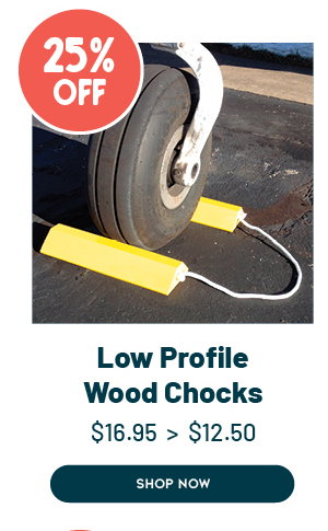 Low Profile Wood Chocks