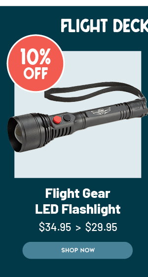 Flight Gear LED Flashlight