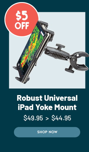 Robust Universal iPad Yoke Mount