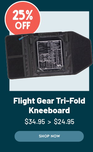 Flight Gear Tri-Fold Kneeboard