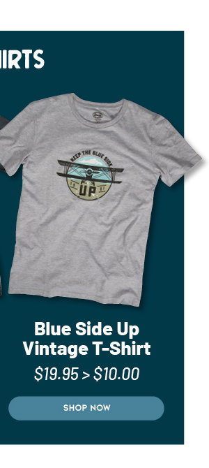 Blue Side Up T-Shirt