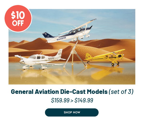 General Aviation Die-Cast Models