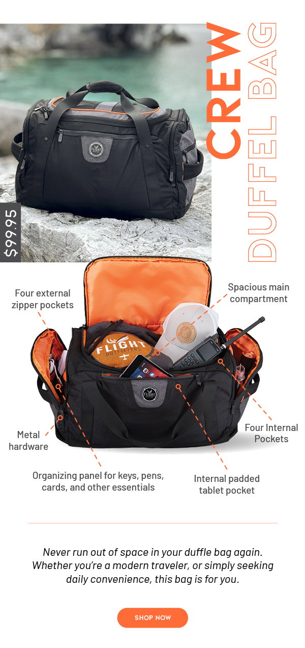 Flight Outfitters Crew Duffel