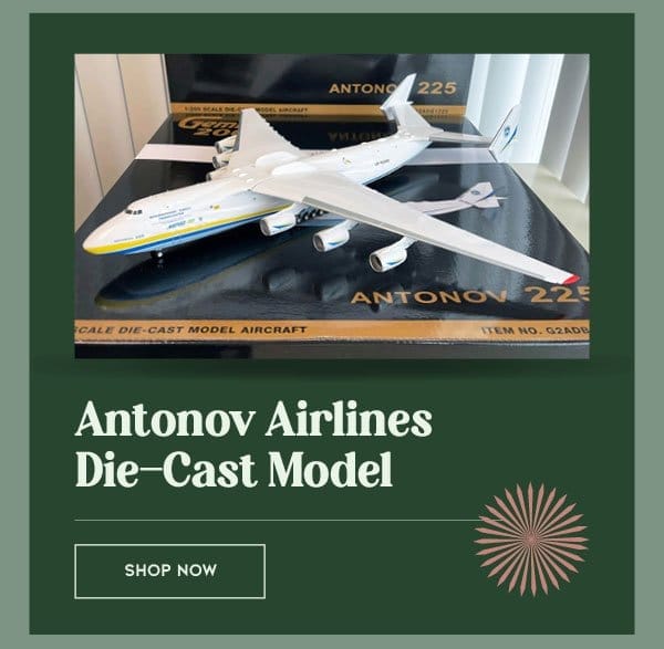 Antonov Airlines An-225 Mriya UR-82060 Die-Cast Model