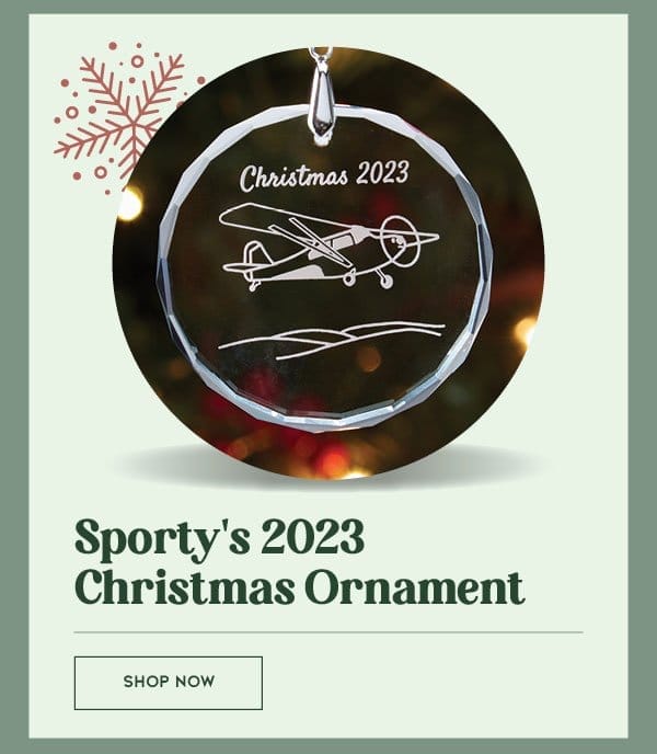 Sporty’s 2023 Christmas Ornament