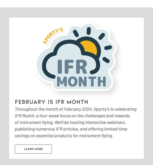 IFR Month