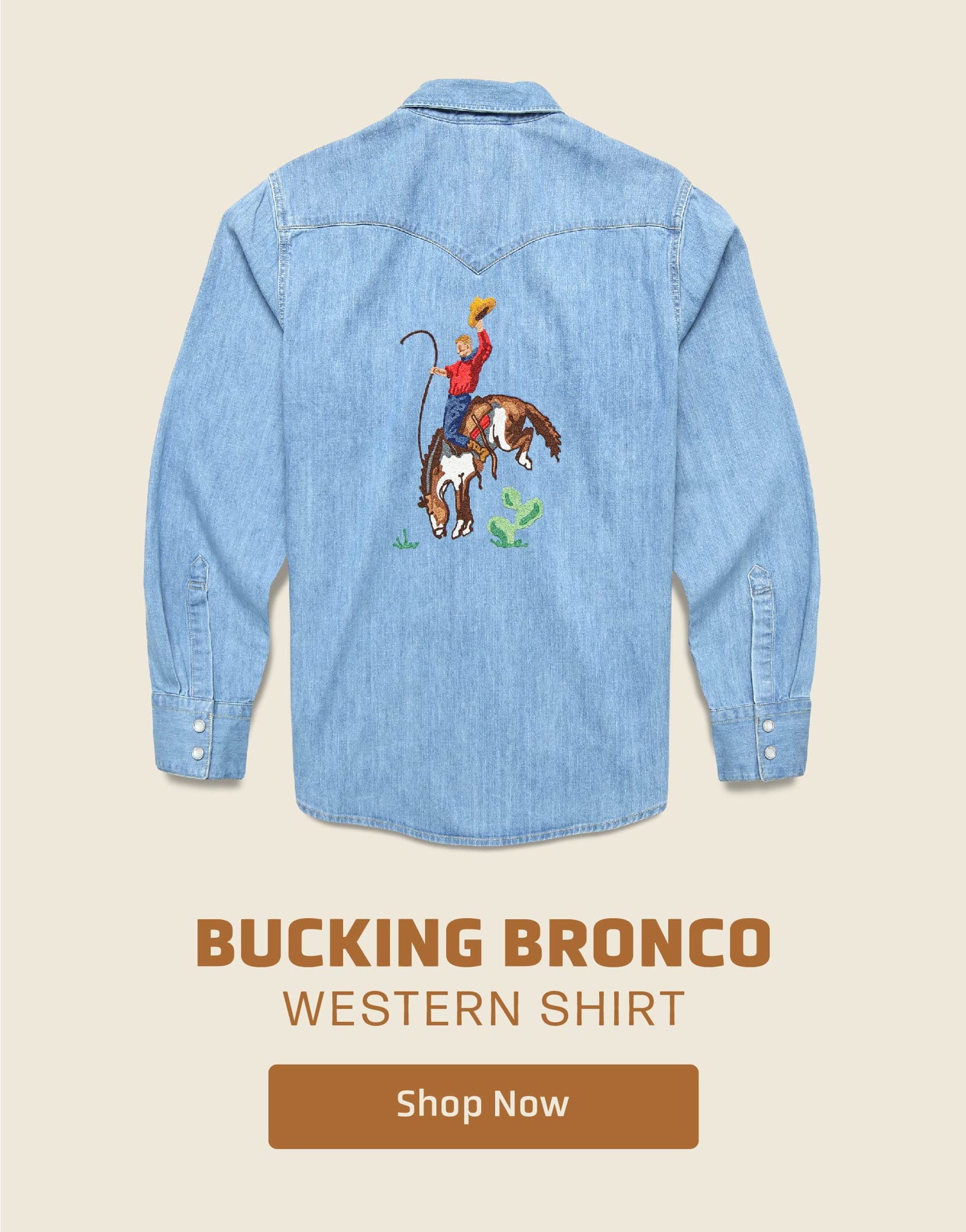 Bucking Bronco Western Shirt