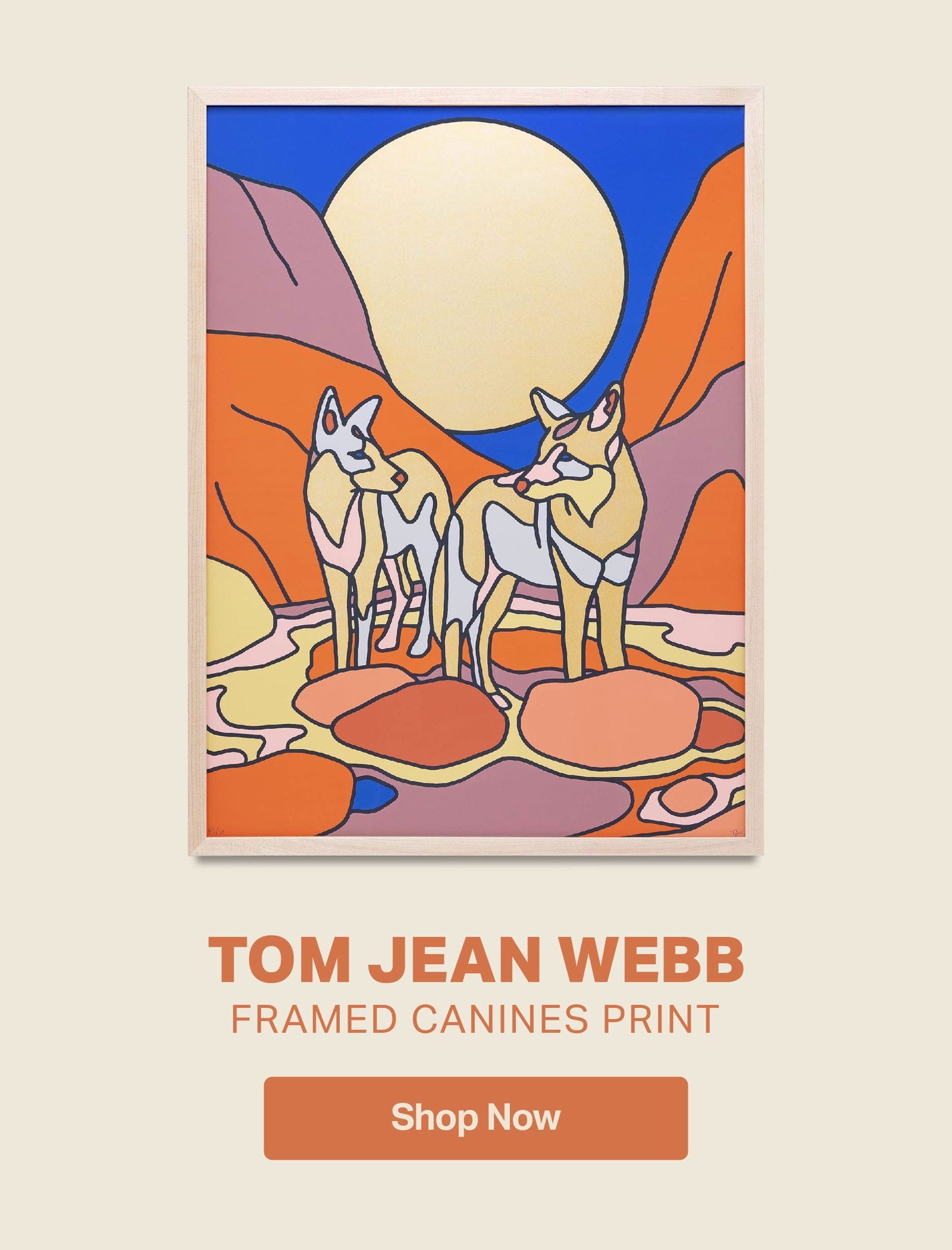 Tom Jean Webb Framed Art