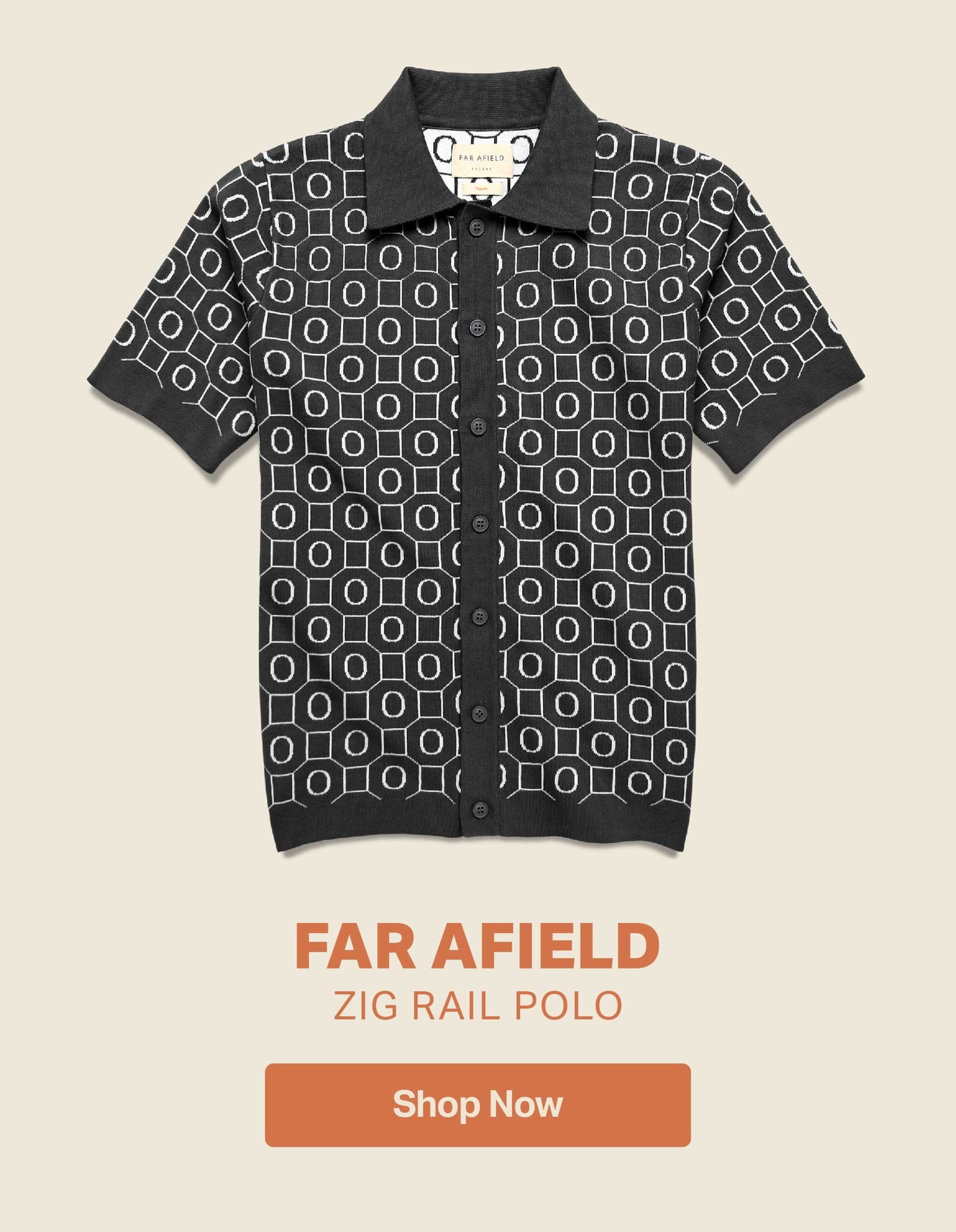 Far Afield Zig Rail Polo