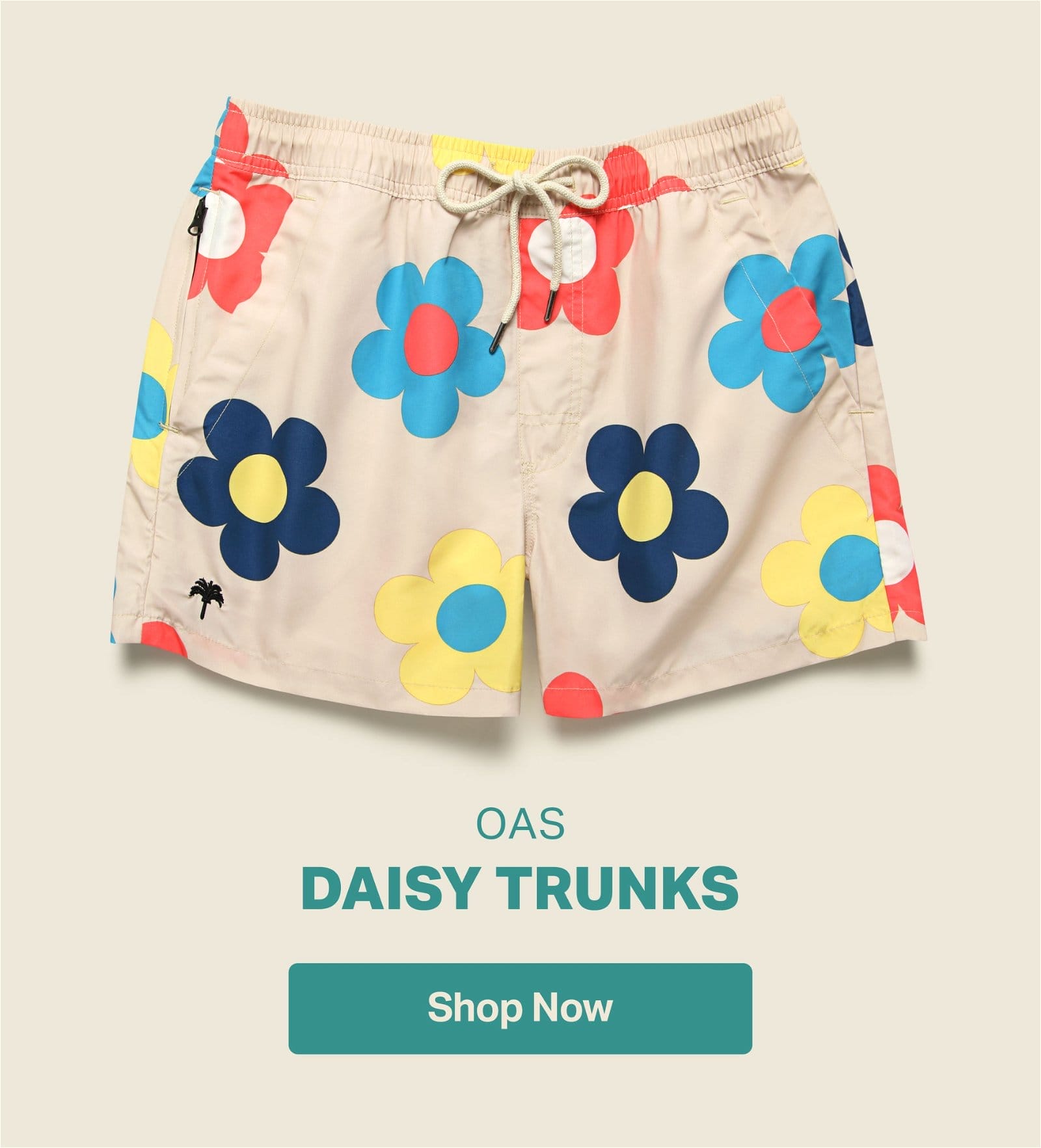 OAS Daisy Swim Trunks