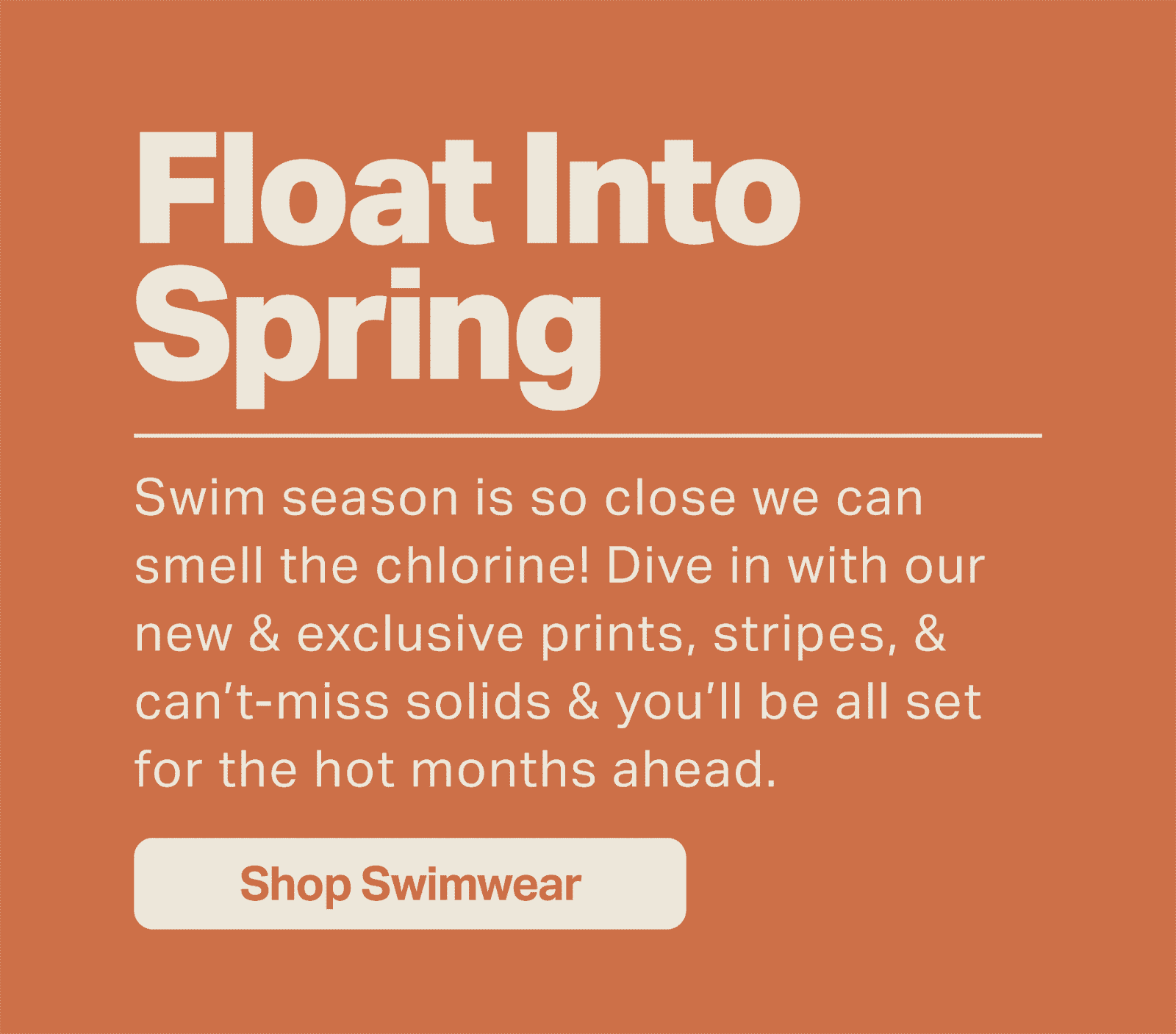 Float Into Spring