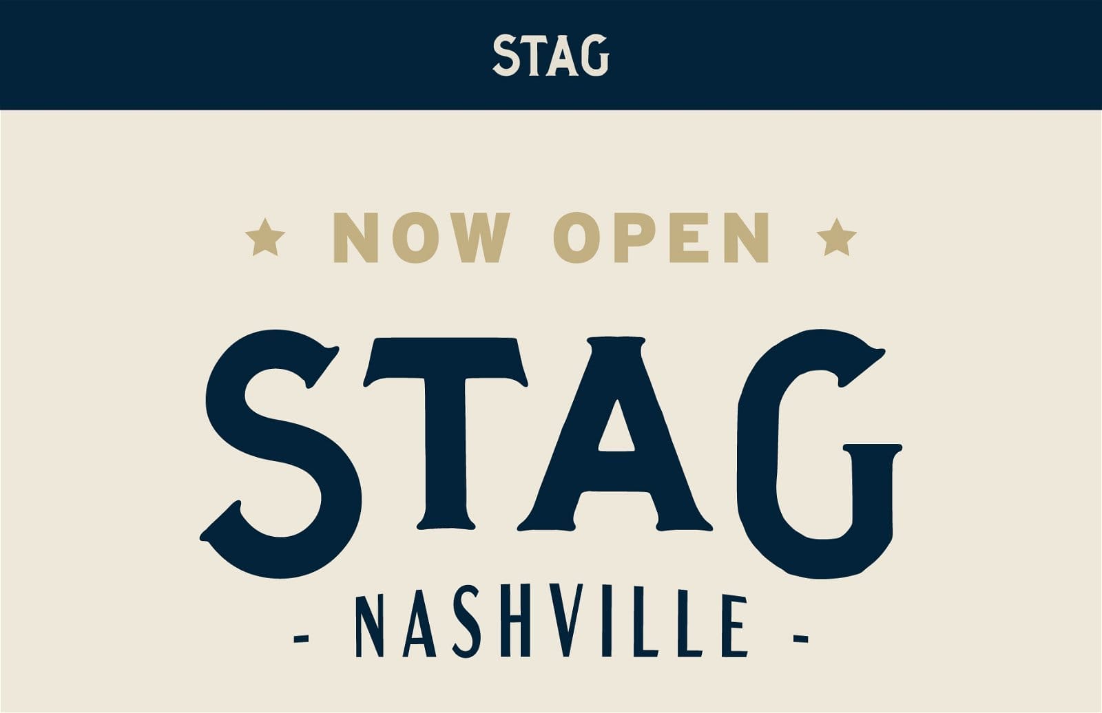 Now Open STAG Nashville