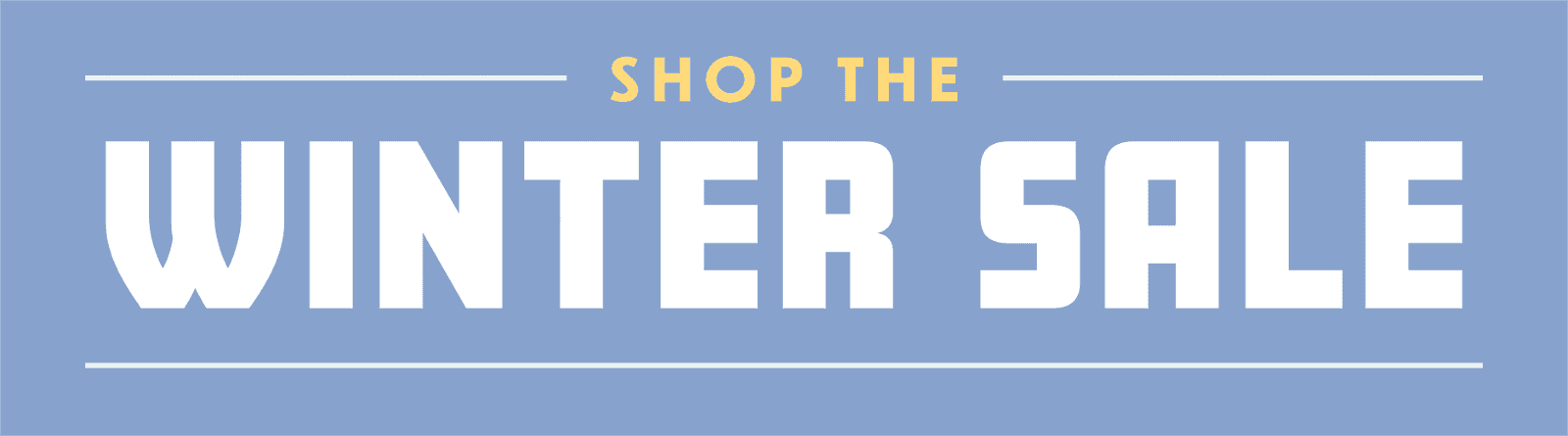 Shop The Winter Sale