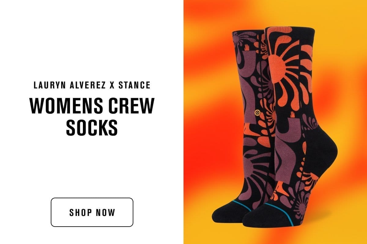 LAURYN ALVAREZ X STANCE CREW SOCKS