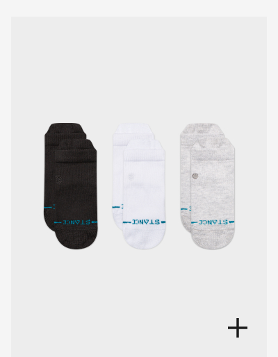 Icon No Show Socks 3 Pack