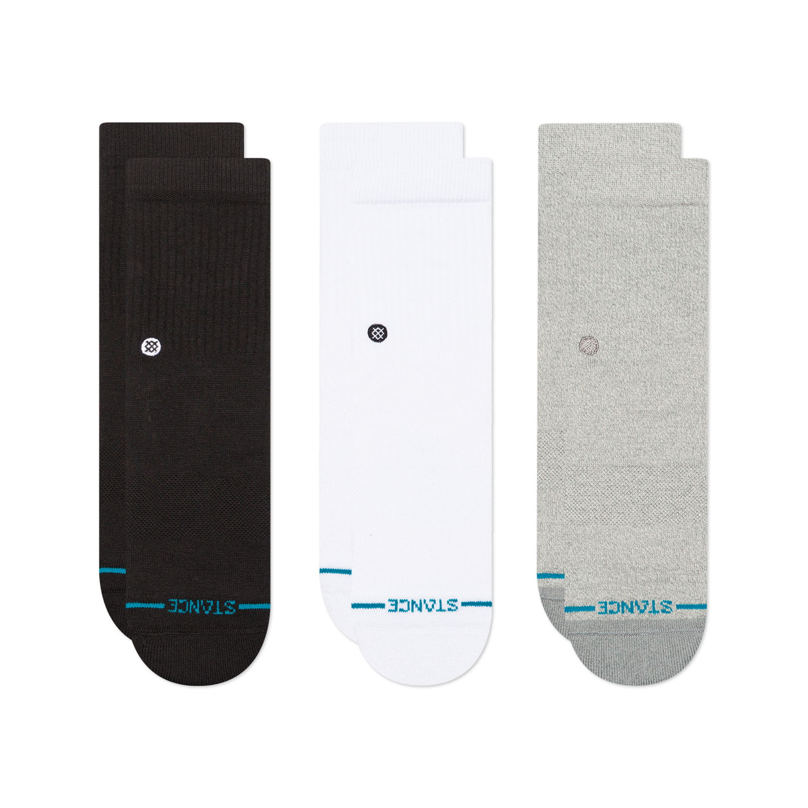 Image of Icon Kids Crew Socks 3 Pack