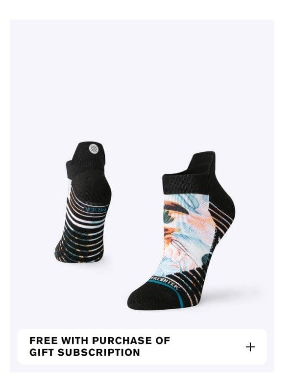 FLOWERFUL PERFORMANCE POLY TAB SOCKS