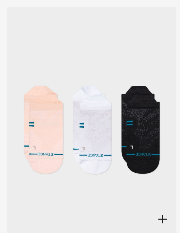 Medium Performance Tab Socks 3 Pack