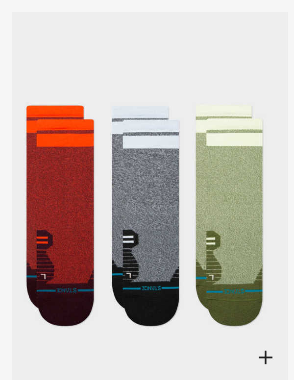 Light Performance Crew Sock 3 Pack