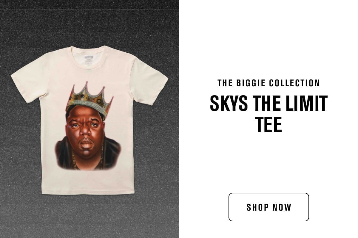 NOTORIOUS B.I.G. X STANCE SKYS THE LIMIT T-SHIRT