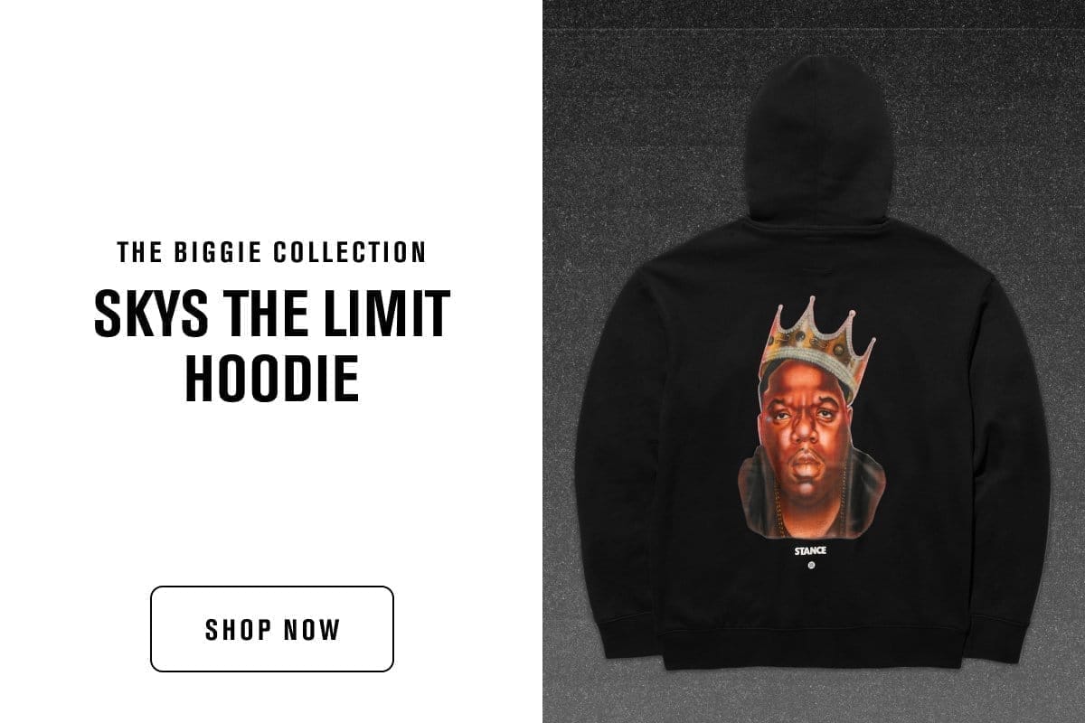 NOTORIOUS B.I.G. X STANCE SKYS THE LIMIT HOODIE